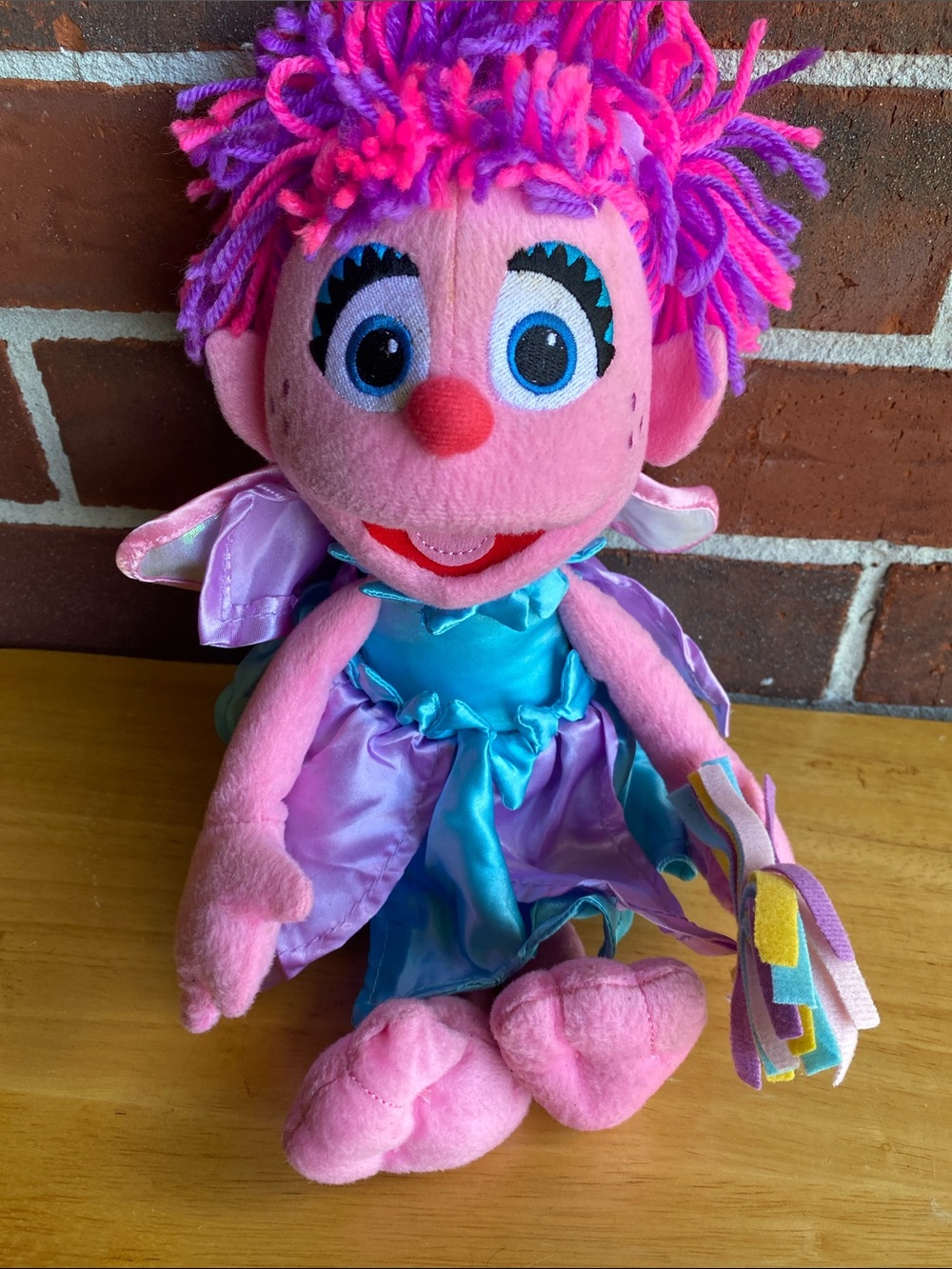 Sesame Street Abby Cadabby Fairy Kids Stuff Toy 11 inch